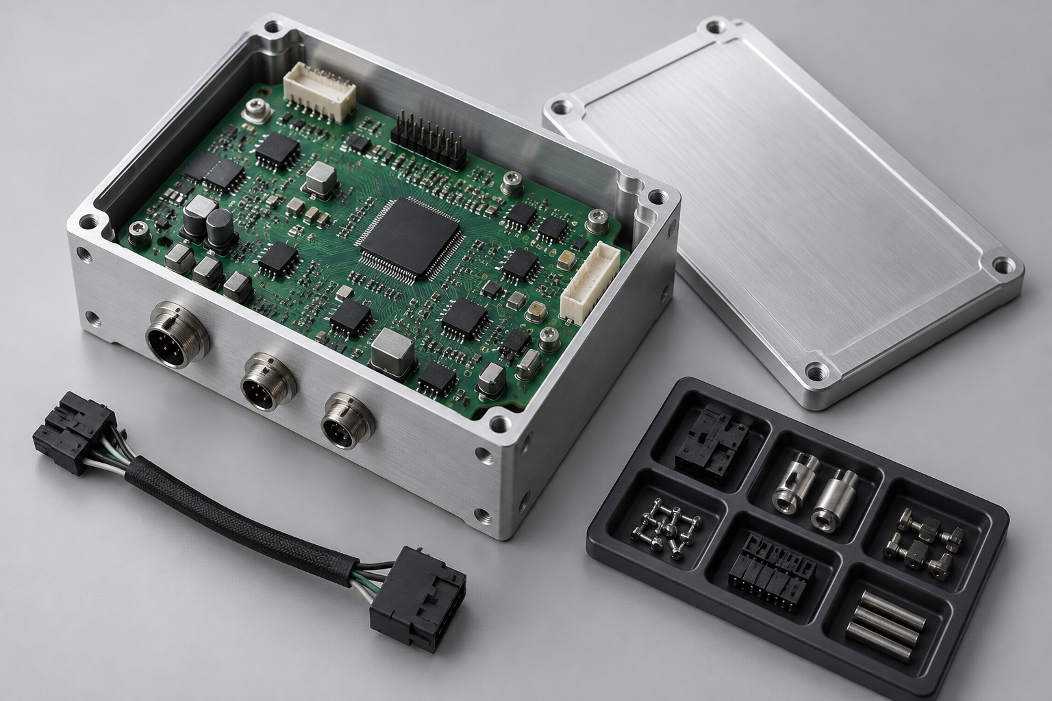 About 6CNC Electronics manufacturing and product illustration
