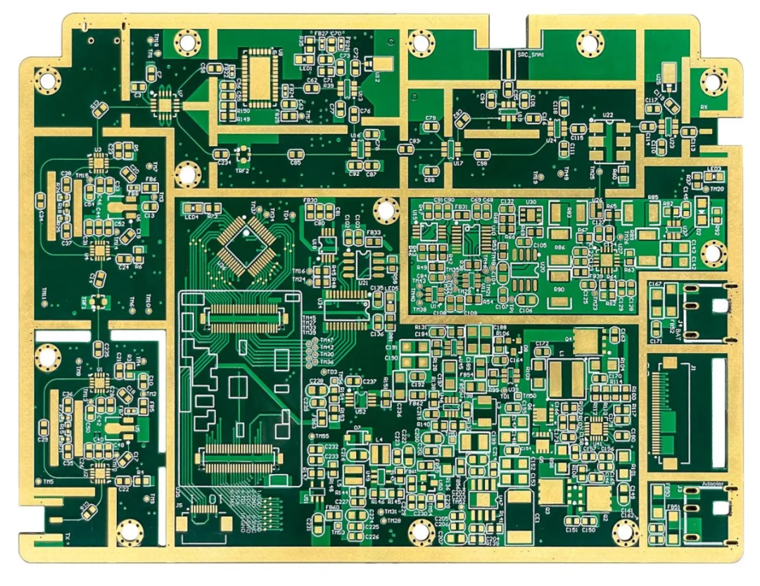 Panelized multilayer printed circuit boards with precision copper features